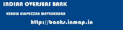 INDIAN OVERSEAS BANK  KERALA ALAPUZZHA MAVELIKKARA   banks information 